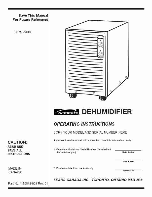 Kenmore Dehumidifier C675-25010-page_pdf